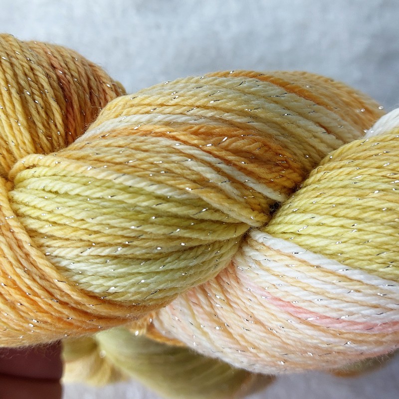 Merino wool, hand dyed in the UK